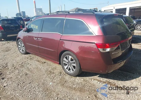 2016 Honda Odyssey Touring/Touring Elite z USA, uszkodzony, nr VIN 5FNRL5H93GB109451